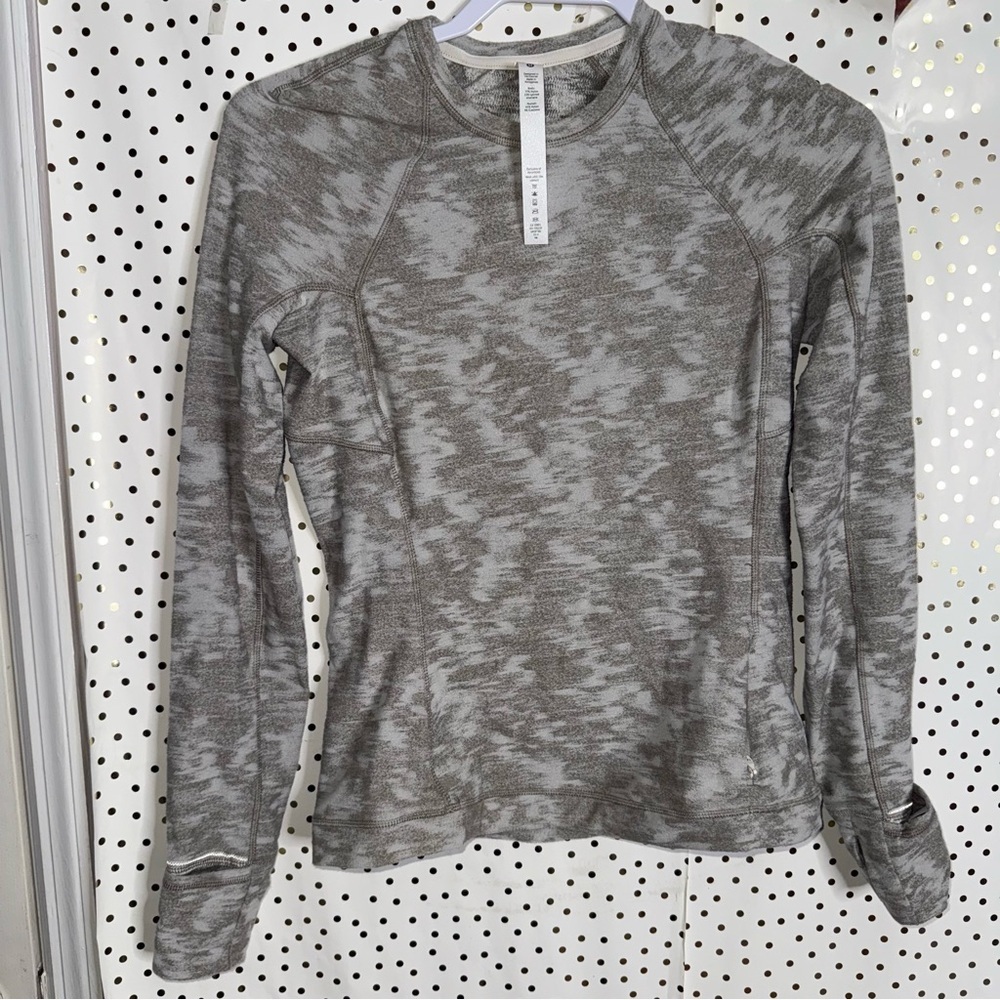 Lululemon Gray Women's Long Sleeve Top